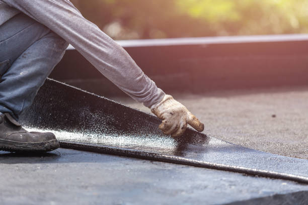 Professional Exterior Waterproofing technician working in Jeffersonville, KY